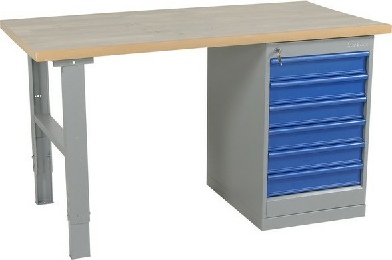 V�rkstedsbord med 50 mm plade