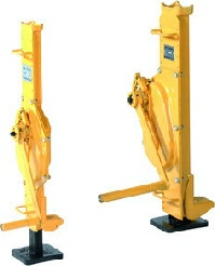 Mekaniske donkrafte. Med tandstang