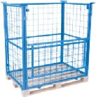 Pallebur med front der kan åbnes