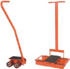 Maskinskøjter, maskintransportører. Flytning af tunge maskiner