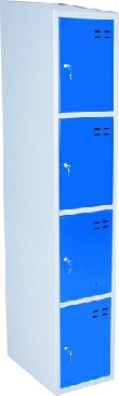 Opbevaringsskabe. Blå/grå. 4 skabe Opbevaringsskabe. Blå/grå. 4 skabe