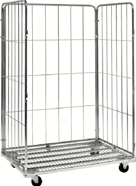 Pakkevogn med 3 sider. Højde 1800 mm