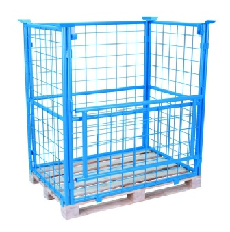 Pallebur. Sammeenklappelig. Med side der kan åbnes