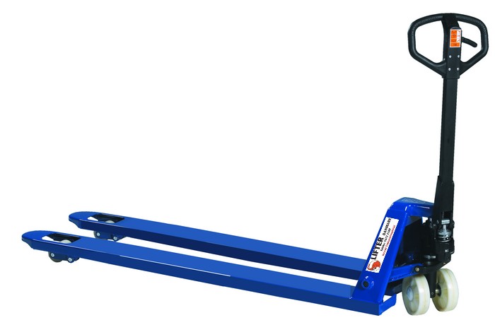 Pallevogne med lange gafler