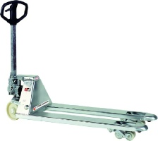 Rustfri palleløfter med nylonhjul og bogie ruller