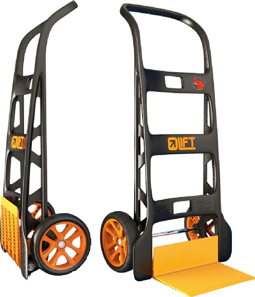 Let s�kkevogn i plast. Vejer kun 9 kg. Alligevel robust