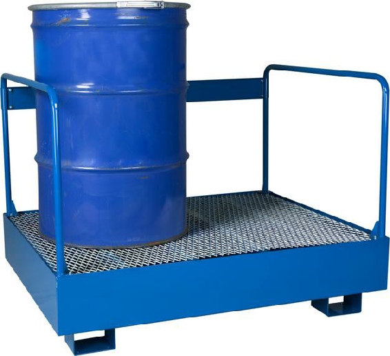 Spildbakke med gel�nder