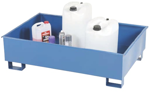 Spildbakker. Til dunke, beholdere og flasker med kemikalier