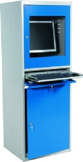 Terminalskab, komputerskab til værksted