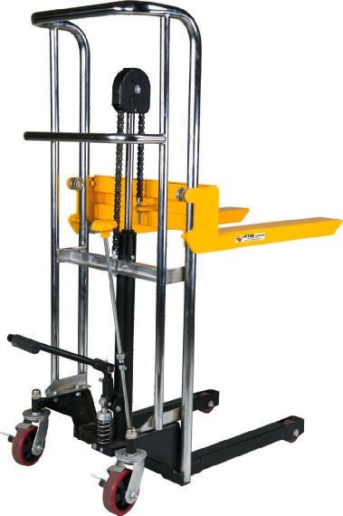 Manuel stabler til 400 kg. Beregnet til halvpaller