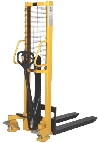 Hydraulisk løfter, Stabler manuel. store løftehøjder