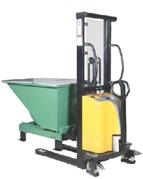 Stabler påmonteret tipcontainer