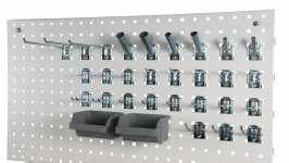 Forskellige vrktjsholdere til vrktjstavle